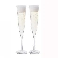 Best Glassware Store 7 Bar Excellence Champagne Celebration Flute, Set Of 2