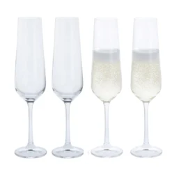 Cheers! Champagne Flute, Set Of 4