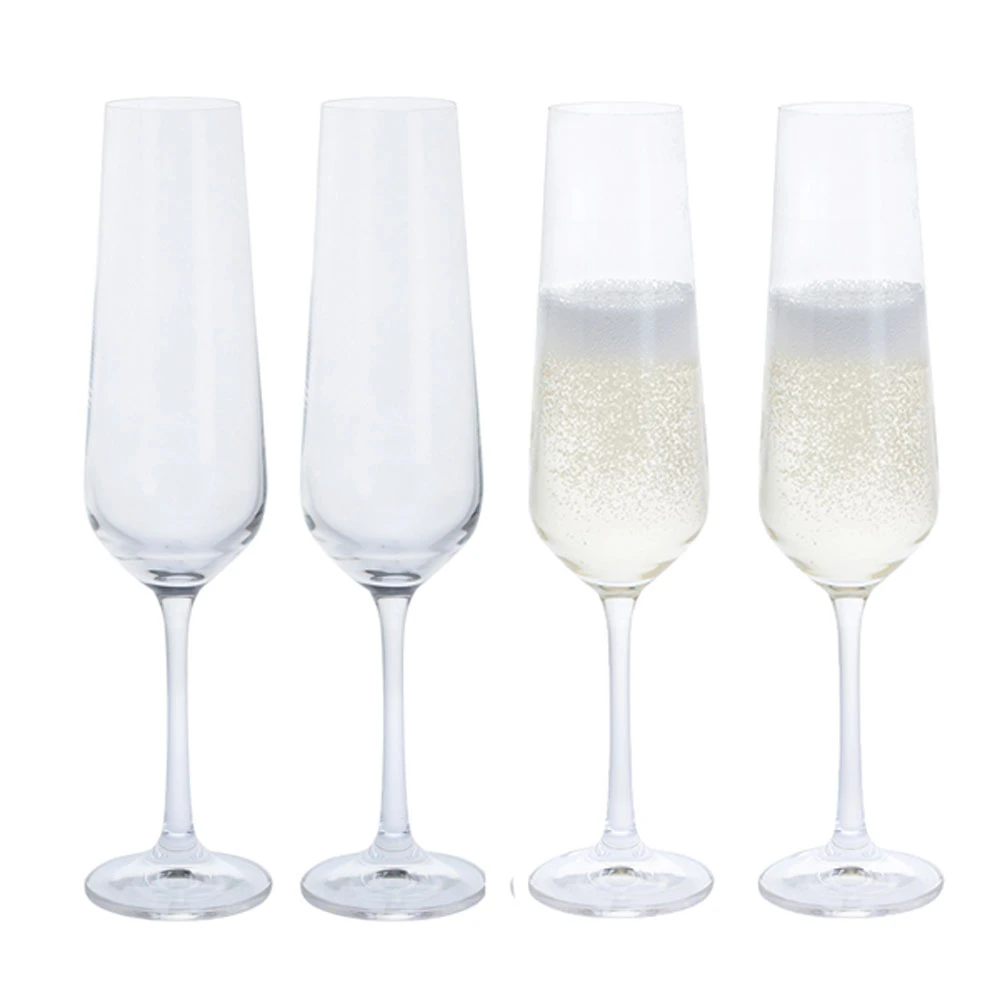 Cheers! Champagne Flute, Set Of 4 1 Cheers! Champagne Flute, Set Of 4