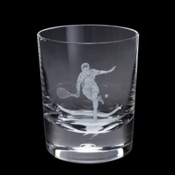 Hand Engraved Tennis Tumbler