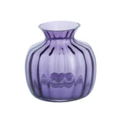 Cushion Small Vase Amethyst -Best Glassware Store small amethyst empty