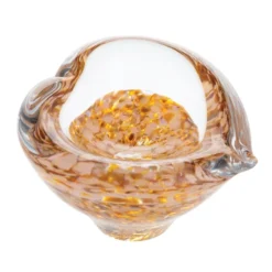 Gold - Mini Heart Bowls -Best Glassware Store u09117 mini heart bowl gold co 1
